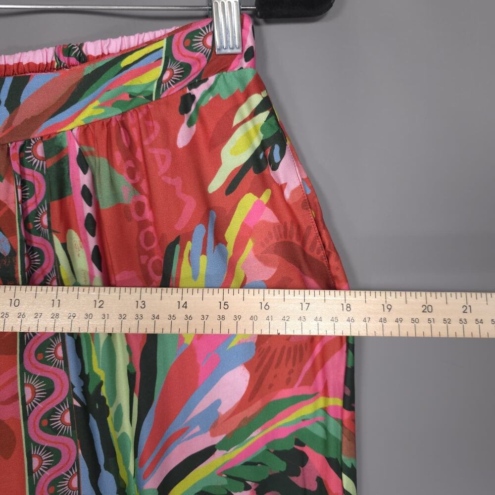 MAAJI Women's New Pants Shirt Pijama Set SMALL Floral Wide Leg PT1031ZPS537SM - Picture 11 of 16
